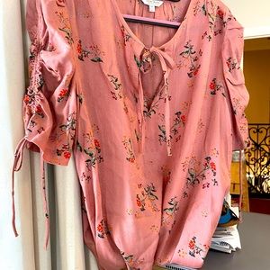Lucky Brand floral top (M)